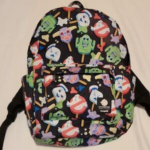 Loungefly Ghostbusters Ghost Candy Backpack Slimer Stay Puff Popcycle Fun